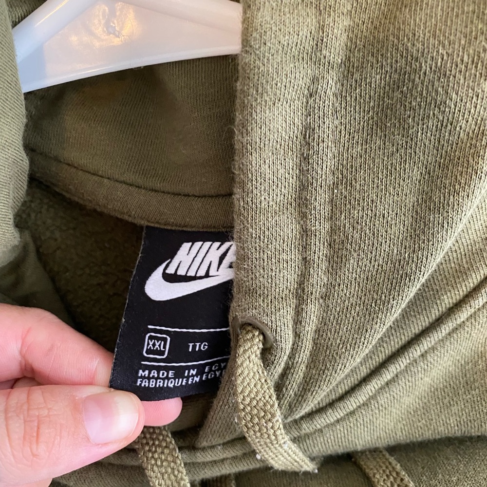 xxl green nike hoodie